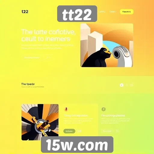 Evolução do design do site tt22