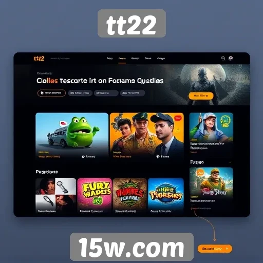Novidades na interface do usuário do site tt22