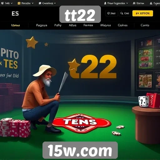 experiência do usuário no site de jogos tt22