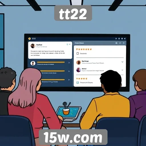 Opiniões dos usuários sobre a interface do tt22